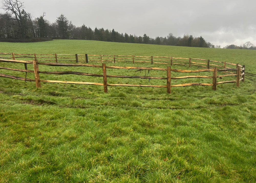 Equestrian Fencing Post and Rail Fencing. Equestrian Fencing Berkshire and Surrey